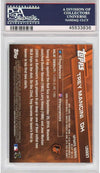 Graded 2017 Topps Update Trey Mancini #US227 White Jersey Rookie RC Baseball Card PSA 10 Gem Mint