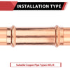 1" Press Copper Extended Coupling (Lead Free)