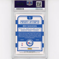 Graded 2016-17 Panini Complete Ben Simmons #15 First Steps Rookie RC Basketball Card PSA 10 Gem Mint