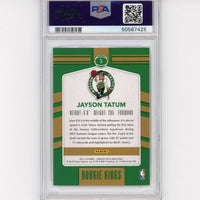 Graded 2017-18 Panini Donruss Optic Jayson Tatum #3 Rookie Kings RC Basketball Card PSA 10 Gem Mint