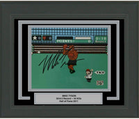 Framed Autographed/Signed Mike Tyson Punchout Nintendo Video Game Boxing 8x10 Photo Athlete Hologram COA