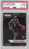 Graded 2016-17 Panini Prizm Dejounte Murray #236 Rookie RC Basketball Card PSA 10 Gem Mint