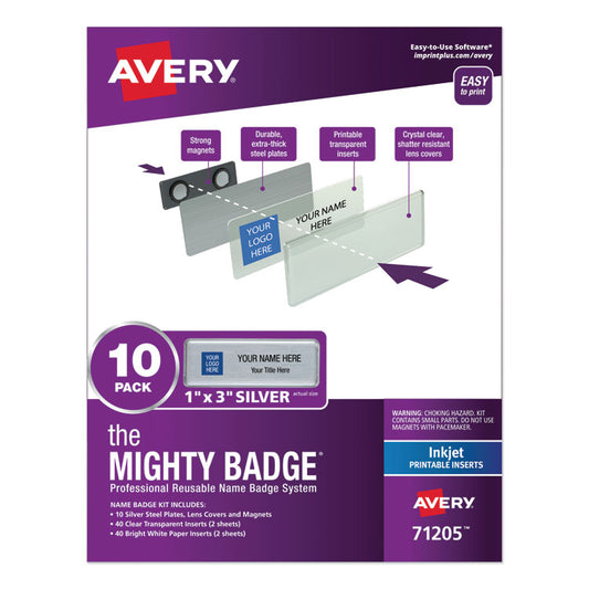 Avery® The Mighty Badge® Name Badge Holders