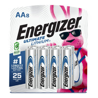 Energizer Ultimate Lithium AA Batteries (8 Pack), Double A Batteries EasyOptionXY LLC