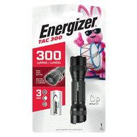 Energizer TAC-300 Tactical LED 300 Lumens Flashlight, with CR123 Lithium Battery EasyOptionXY LLC