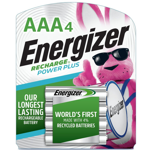 Energizer Rechargeable AAA Batteries (4 Pack), Triple A Batteries EasyOptionXY LLC