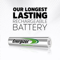 Energizer Rechargeable AAA Batteries (4 Pack), Triple A Batteries EasyOptionXY LLC