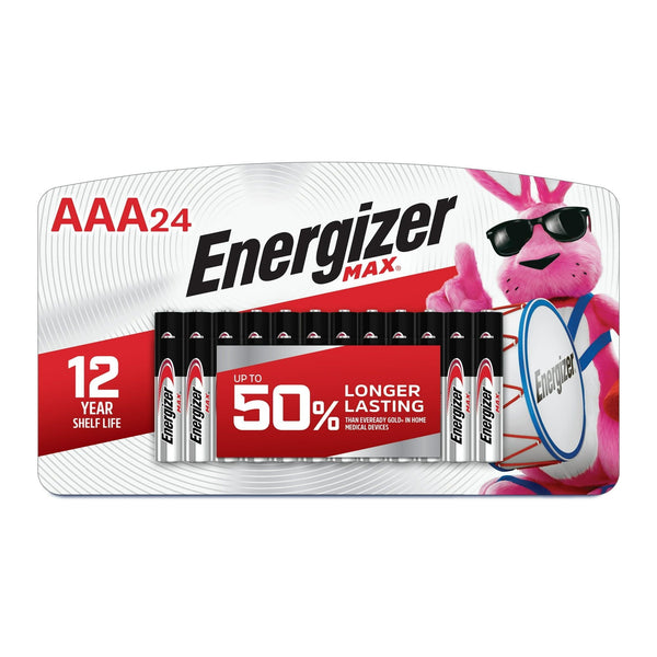 Energizer MAX AAA Batteries (24 Pack), Triple A Alkaline Batteries EasyOptionXY LLC
