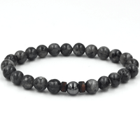 Epic Legendary Volcanic Stone Bracelet For Men And Women Lava Stone Stretch Yoga Bead Bracelet