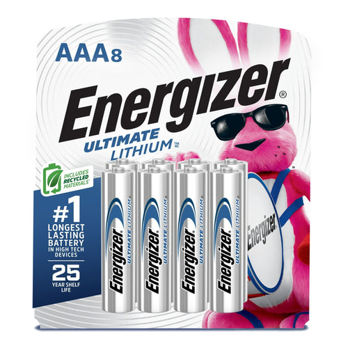 Energizer Ultimate Lithium AAA Batteries (8 Pack), Triple A Batteries EasyOptionXY LLC