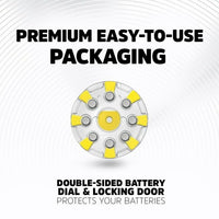 Energizer Hearing Aid Batteries Size 10, Yellow Tab, 16 Pack EasyOptionXY LLC