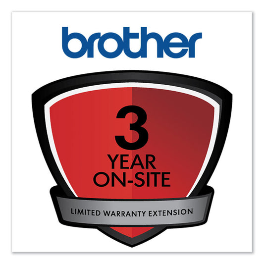 Brother Three-Year On-Site Next Day On-Site Warranty