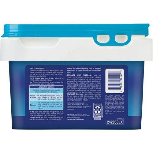 Clorox Pool&Spa XtraBlue+ 3" Chlorinating Tablets for Swimming Pools, 5lb EasyOptionXY LLC