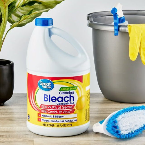 Great Value Cleaning Bleach, Lemon, 121 oz EasyOptionXY LLC