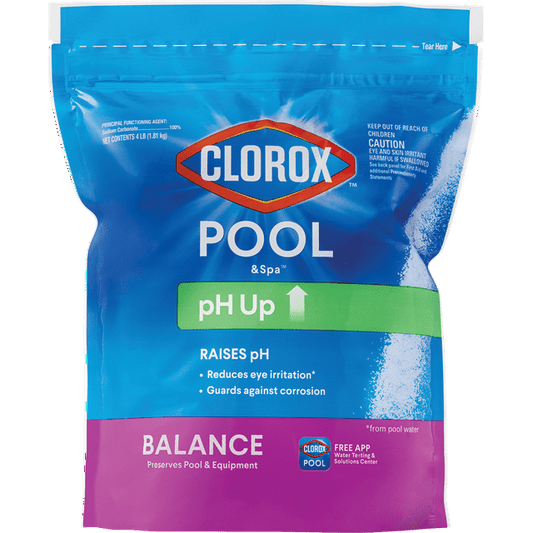 Clorox Pool&Spa pH up for Increasing pH Levels in Swimming Pools, 4 lb Bag EasyOptionXY LLC