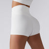 High-Waisted Ribbed Fitness Shorts | Butt Lifting & Flattering Activewear for Yoga, Running & More