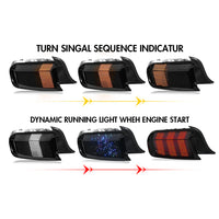 NTXGlow RGB Matrix Tail Lights (2015-2023 Ford Mustang)