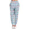 Flamingo Blue Floral Joggers