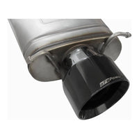 aFe Mach Force-Xp 3in CB Stainless Steel Dual Exhaust System w/ Black Tips 09-15 Cadillac CTS-V