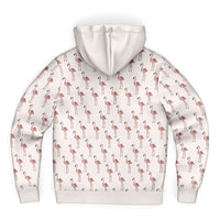 Classic Flamingo Zip-Up Hoodie