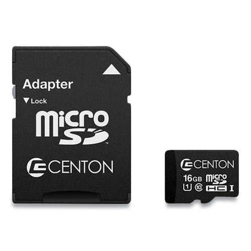 Centon microSDHC Memory Card with SD Adapter