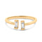 7 / YellowWhite.Sterling Silver
