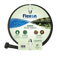 Flexon Weep And Soaker Hose All Rubber 50' 1/2" EasyOptionXY LLC