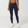 V-Shaped High-Waisted Yoga Pants | Skinny Fit Workout Pants for Fitness & Yoga