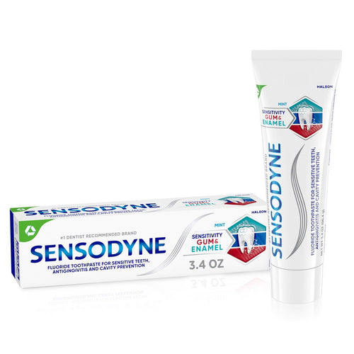 Sensodyne® Sensitivity Gum & Enamel 0.454% Mint Toothpaste, 3.4 oz