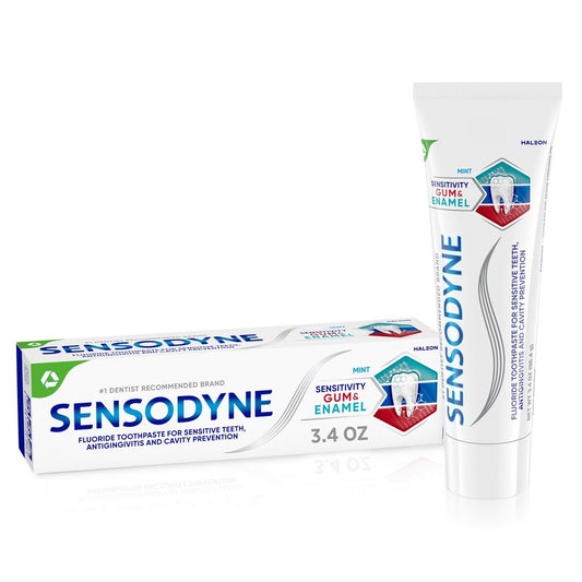 Sensodyne® Sensitivity Gum & Enamel 0.454% Mint Toothpaste, 3.4 oz