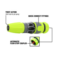 Flexzilla Garden Hose Nozzle Kit, 3-Piece, ZillaGreen EasyOptionXY LLC