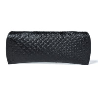 Black Textured Leather Sunglasses Cover