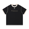 "Rewrite History" Contrast-Stitched Cotton T-Shirt