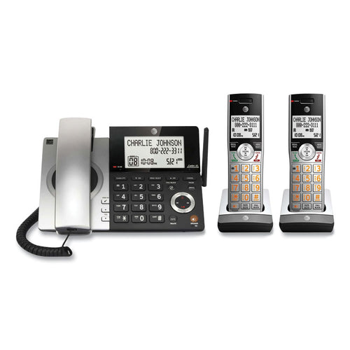 AT&T® CL84207 Corded/Cordless Phone