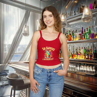Playful & Stylish Womens Spaghetti Strap Tank Top