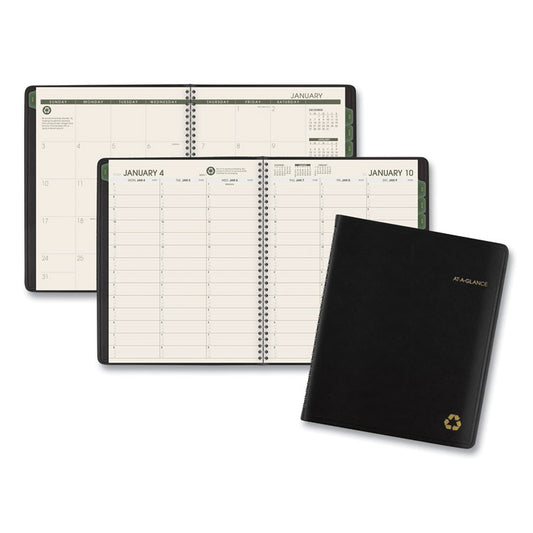 AT-A-GLANCE® Recycled Weekly/Monthly Appointment Book