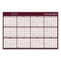 AT-A-GLANCE® Reversible Horizontal Erasable Wall Planner