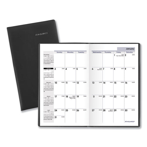 AT-A-GLANCE® DayMinder® Pocket-Sized Monthly Planner