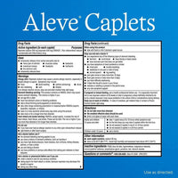 Aleve Caplets Soft Grip Arthritis Cap Naproxen Sodium Pain Reliever, 270 Count EasyOptionXY LLC