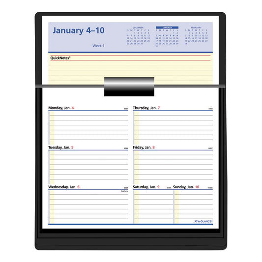AT-A-GLANCE® Flip-A-Week® Desk Calendar Refill with QuickNotes®