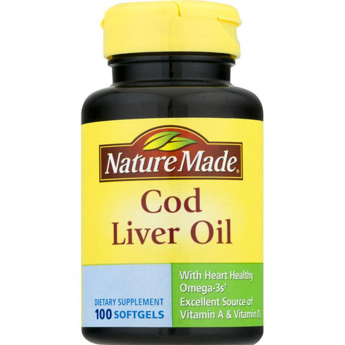 Nature Made Cod Liver Oil, Softgels