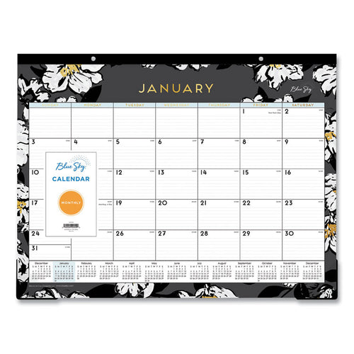 Blue Sky® Baccara Dark Desk Pad