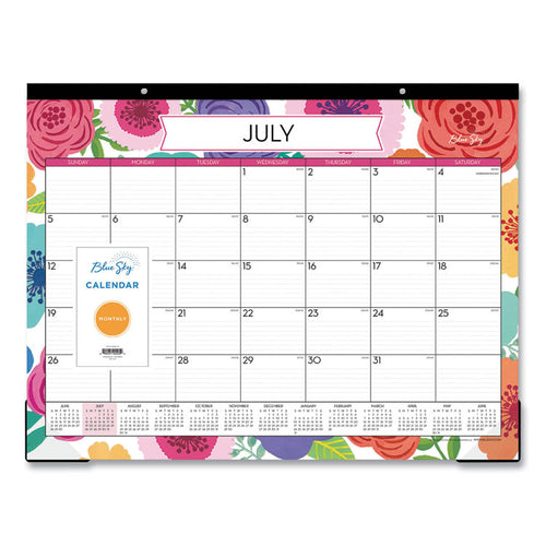 Blue Sky® Mahalo Academic Year Desk Pad