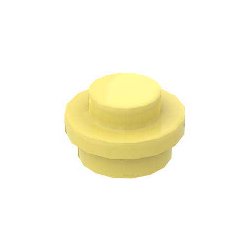 Cool Yellow 4073 1x1 Round Plate Brick – Choose Quantity – Brick-Compatible Bulk Lot