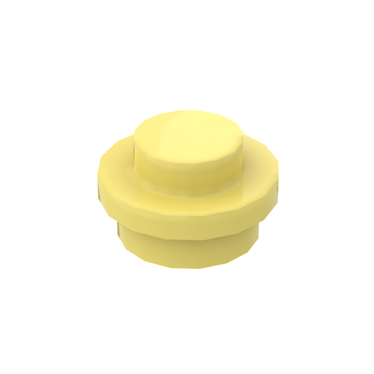 Cool Yellow 4073 1x1 Round Plate Brick – Choose Quantity – Brick-Compatible Bulk Lot