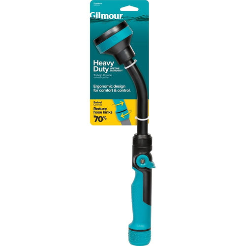 Gilmour Heavy Duty Swivel Connect Compact Watering Wand (Aqua Black) EasyOptionXY LLC
