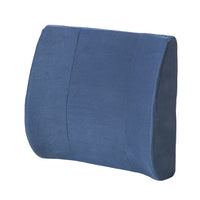 Essential Medical Molded Lumbar Cushion with Elastic Strap (Model F1412)