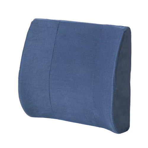 Essential Medical Molded Lumbar Cushion with Elastic Strap (Model F1412)