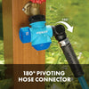 Aqua Joe Multi-Function Outdoor Faucet and Garden Hose Tap Connector EasyOptionXY LLC