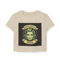 St Patricks Day Baby Tee Devilishly Irish